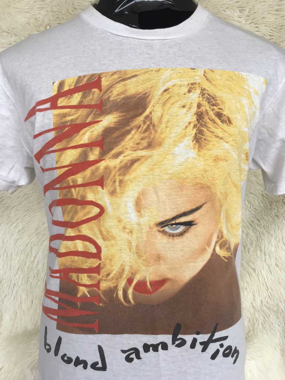 Made In Usa Vintage Shirt 90s Madonna Tour 1990 - image 3