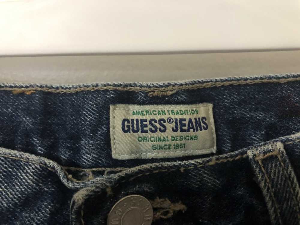 Guess Vintage Guess Dark Blue Denim Jeans - image 3