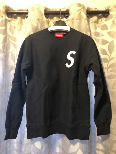 Supreme s logo crewneck - Gem