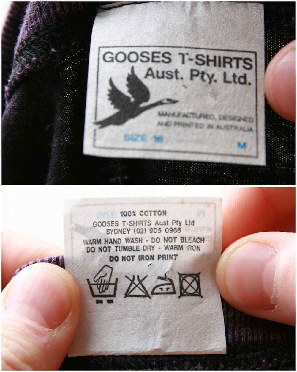 Other 90s GOOSES Graphic Australia Vintage Cotton… - image 7