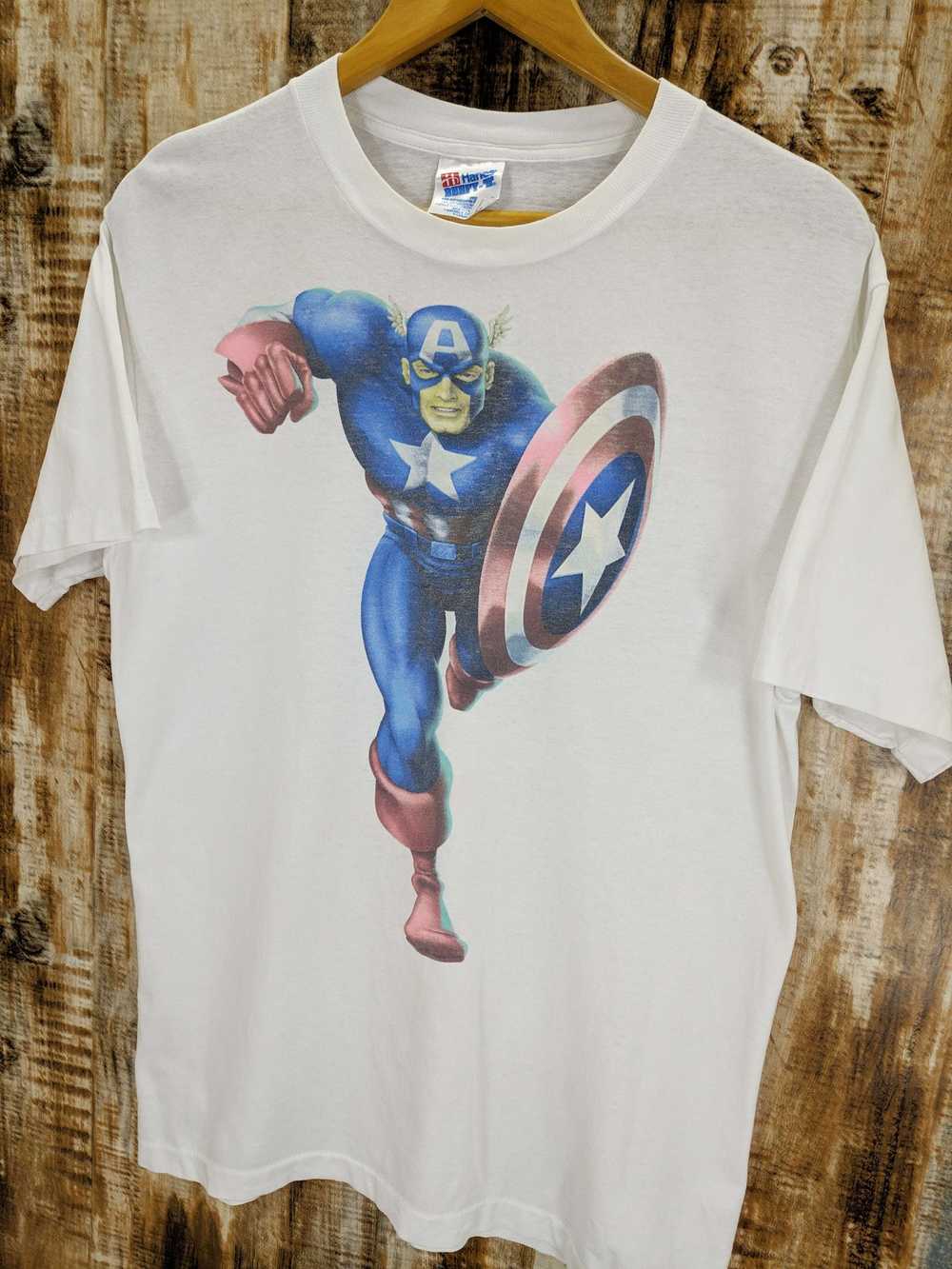 Marvel Comics × Vintage Captain America Marvel Ho… - image 2