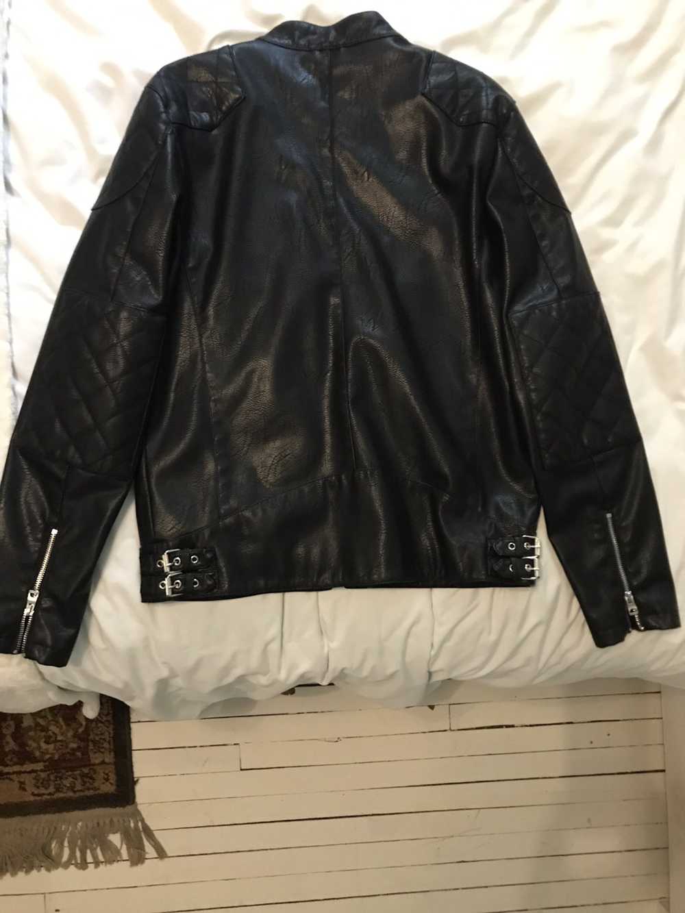 Guess Guess Leather Jacket Black - image 5