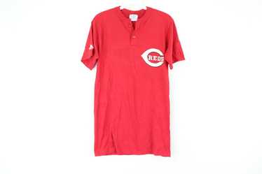 Retro Cincinnati Reds Majestic MLB Ring Spun T-shirt. Medium. 