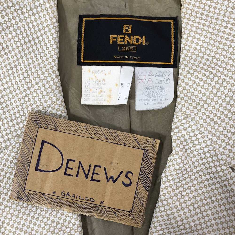 Fendi × Luxury × Vintage Vintage Fendi Blazer Ita… - image 5