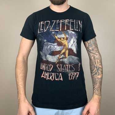 Band Tees × Led Zeppelin × Vintage Vintage Y2K Le… - image 1