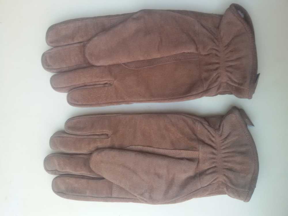 Gucci × Vintage GUCCI Gloves Suede Leather Size 1… - image 2