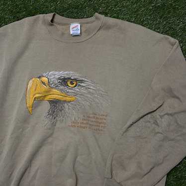 Vintage Kanye West vintage eagle sweatshirt distr… - image 1