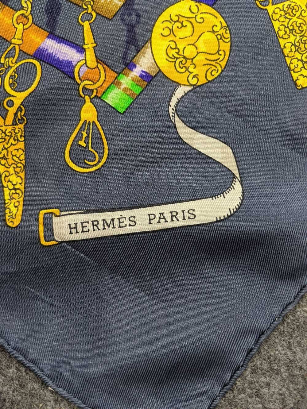 Hermes Hermes Petite de Main Silk Scarf - image 4