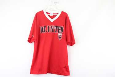 90s DC United MLS Soccer Jersey Home Short Sleeve Adult Medium USMNT Adidas  M US