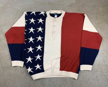 VTG Tommy Hilfiger USA International Games Polo Shirt Embroidered USA Flag  XL
