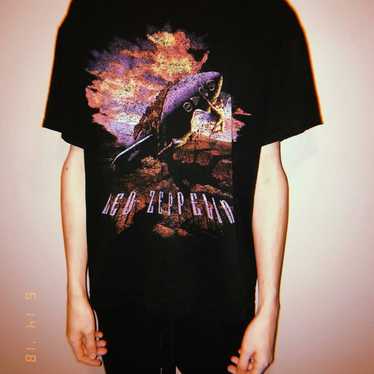 Led Zeppelin 90s Led Zepplin Zoso touring shirt - image 1