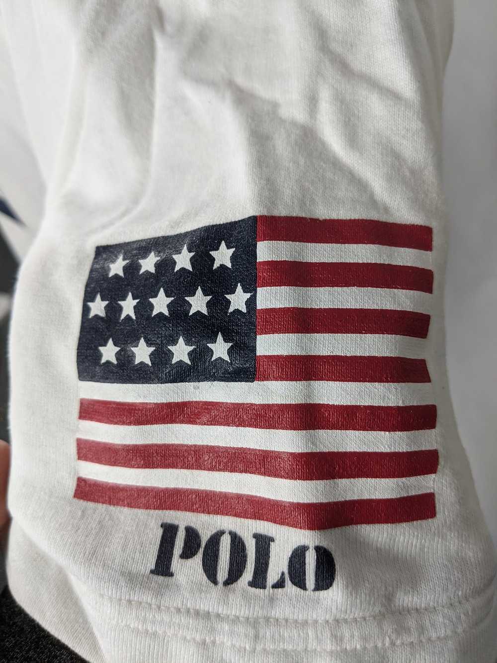 Polo Ralph Lauren Ralph Lauren Polo USA flag 90s … - image 3