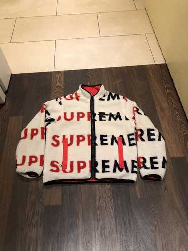 Supreme Supreme X Gore Tex Reversible Logo Fleece