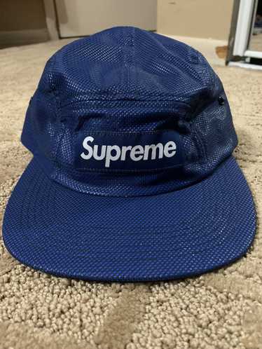 Supreme Supreme Bonded Mesh Camp Cap (Blue)