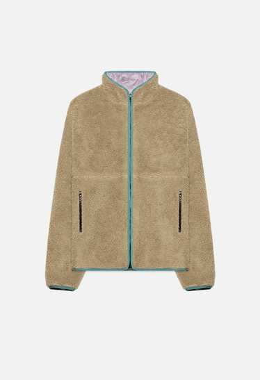 Bronson 90s Reversible Glissade Fleece Jacket Outdoor Full Zip Nylon  Windbreaker