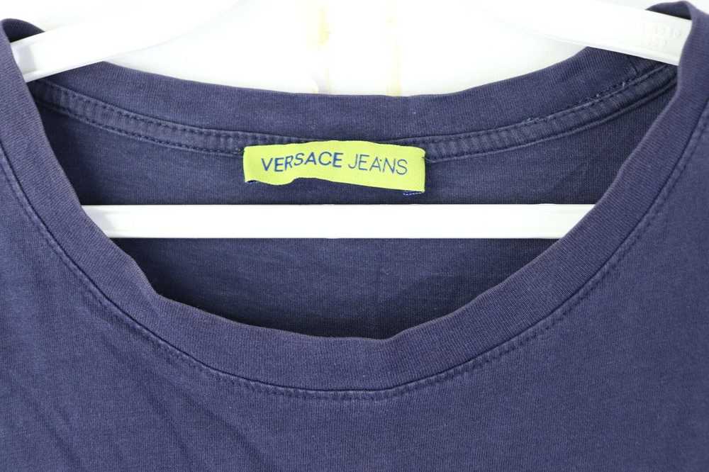 Versace Versace Jeans Mens Tiger Head Short Sleev… - image 4