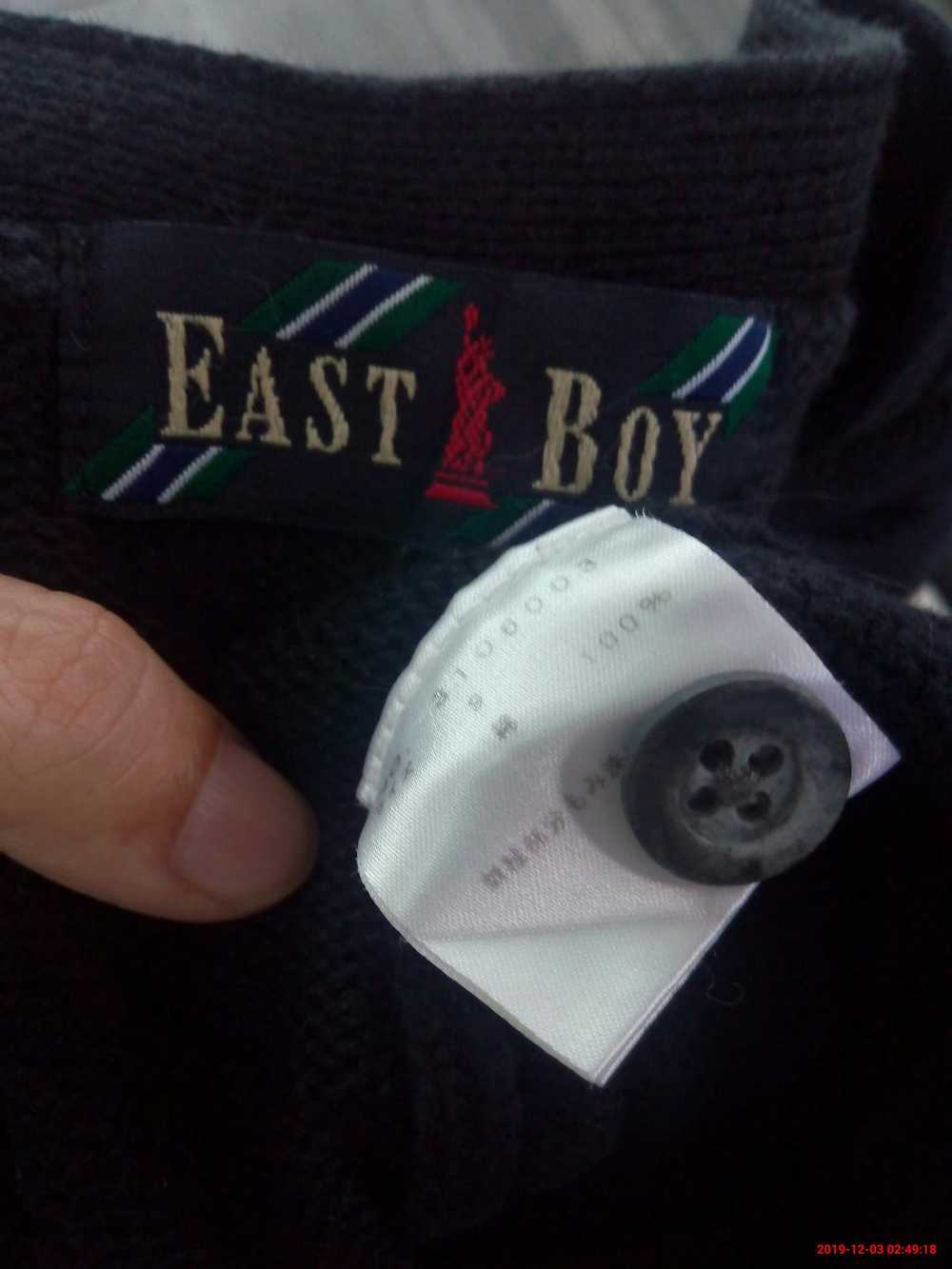 Vintage East boy cardigan sweater knit - image 5