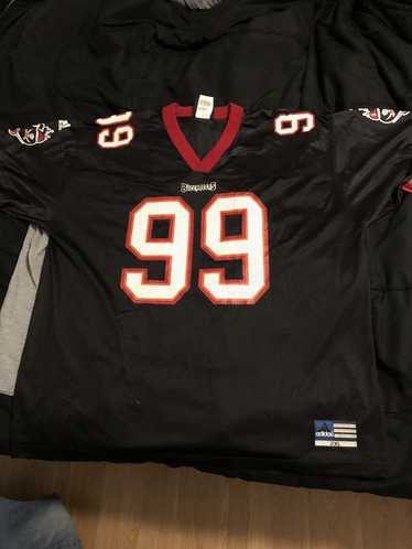 90's Warren Sapp Tampa Bay Buccaneers Adidas Authentic NFL Jersey