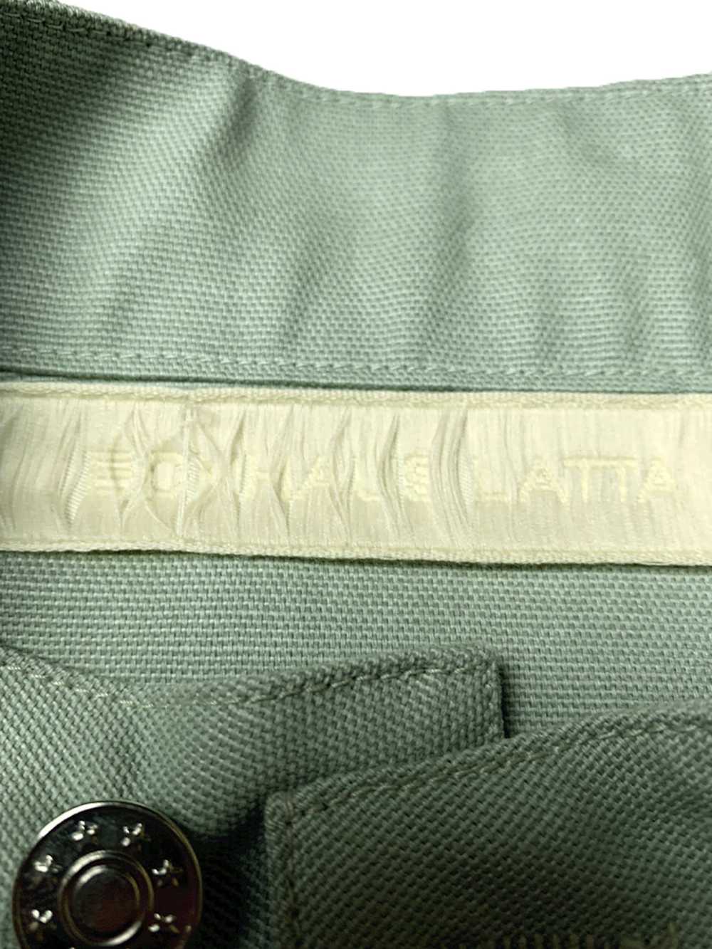 Eckhaus Latta Sage Green Military Shirt Jacket - image 4