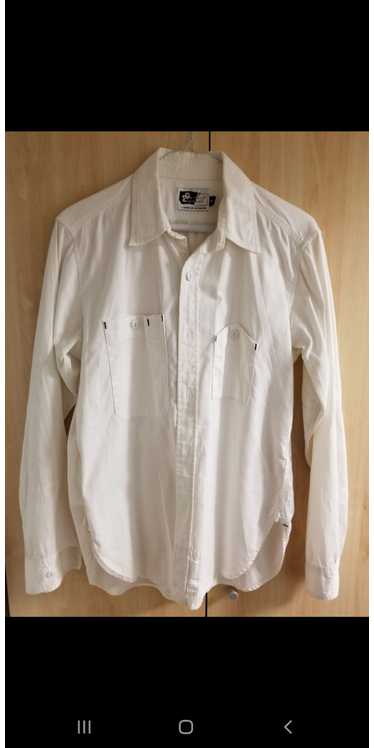 Engineered Garments Work Shirt - offwhite color