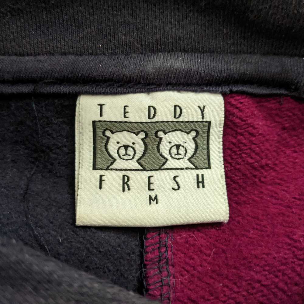 Teddy Fresh Burgundy Color Block Hoodie - image 6