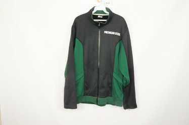 Vintage Retro MSU Spartans Green Lightweight Lined Windbreaker Jacket – Hey  Tiger