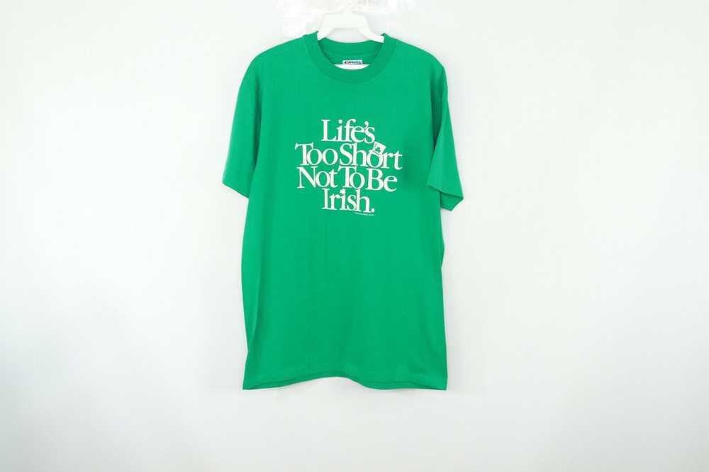 Hanes × Vintage Vintage Mens Life's Too Short Not… - image 1