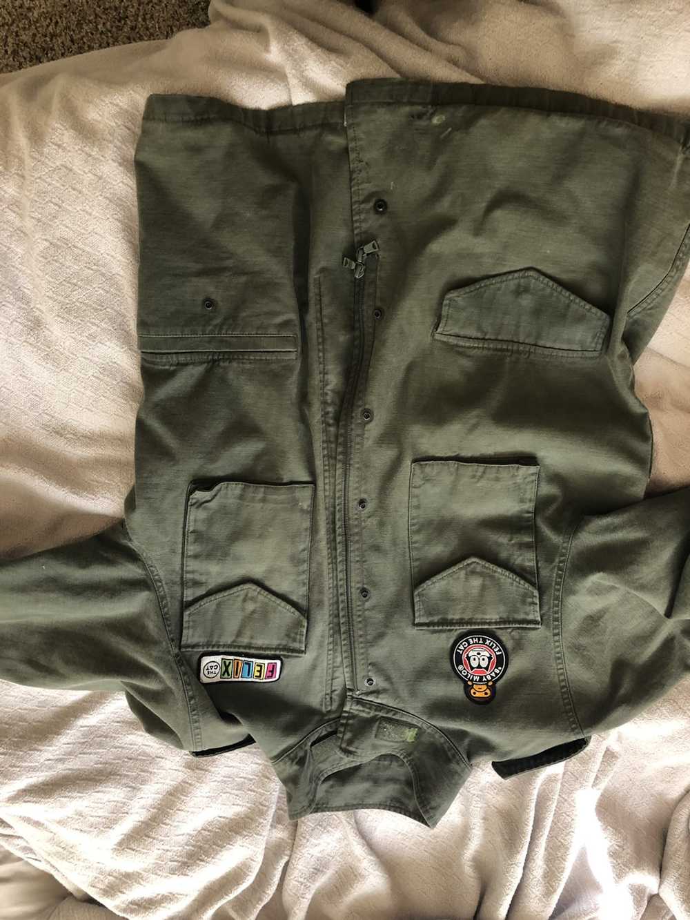 Bape Felix The Cat M-65 Jacket - image 2