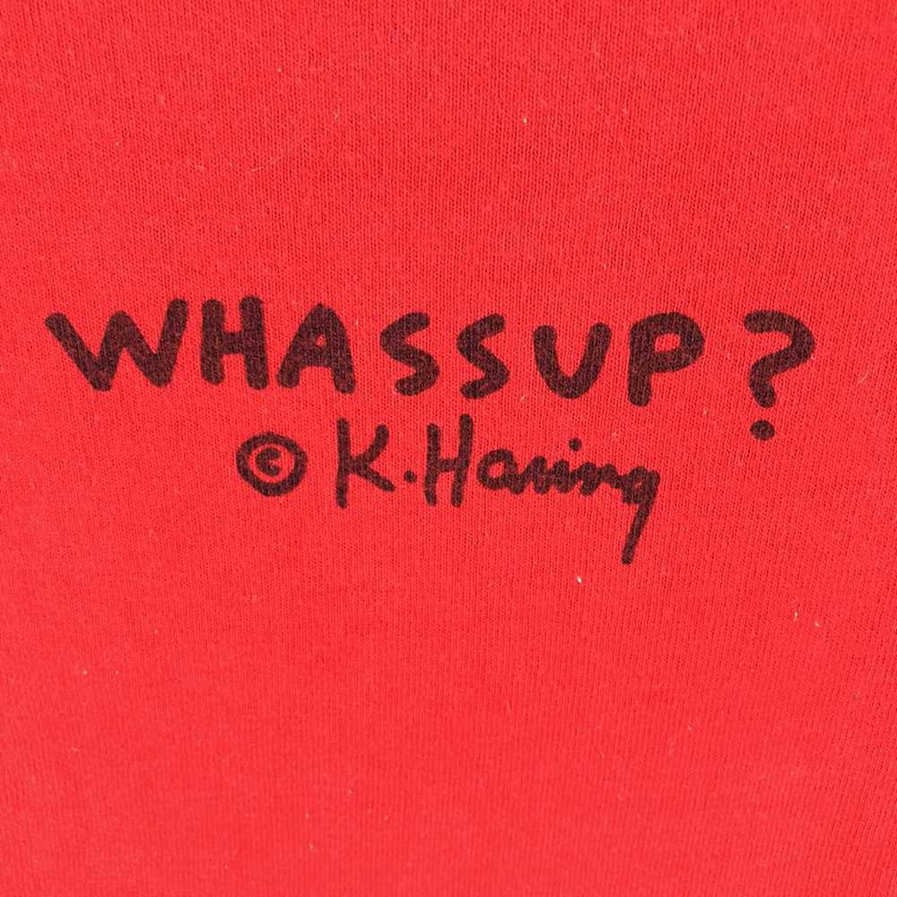 Keith Haring × Vintage Vtg Keith Haring ‘whassup’… - image 7