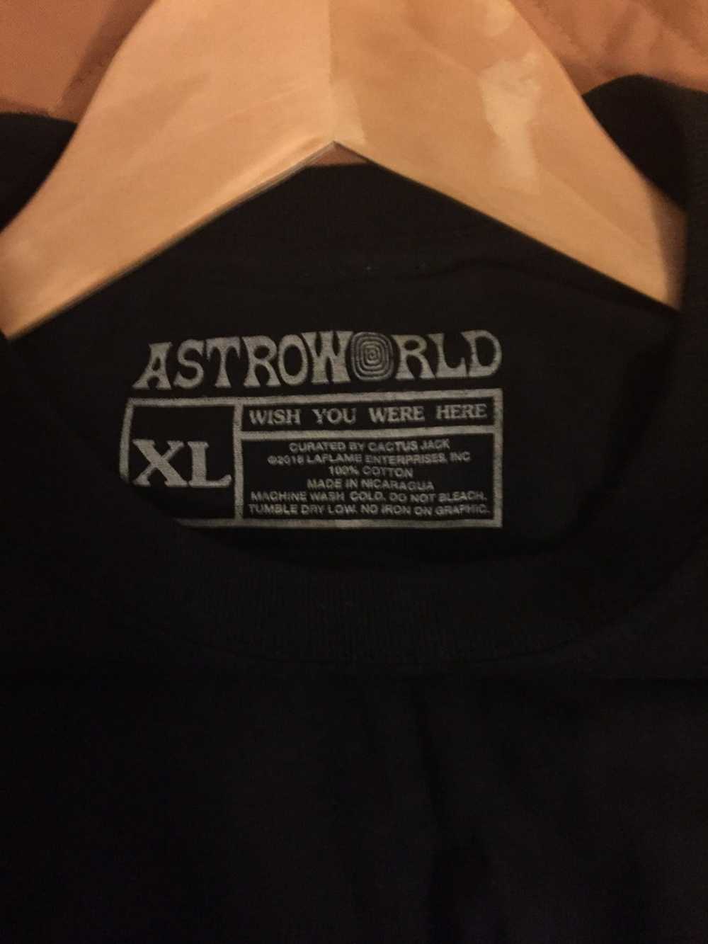 Travis Scott Astroworld Online Limited Bleached Tee Men's Size XL