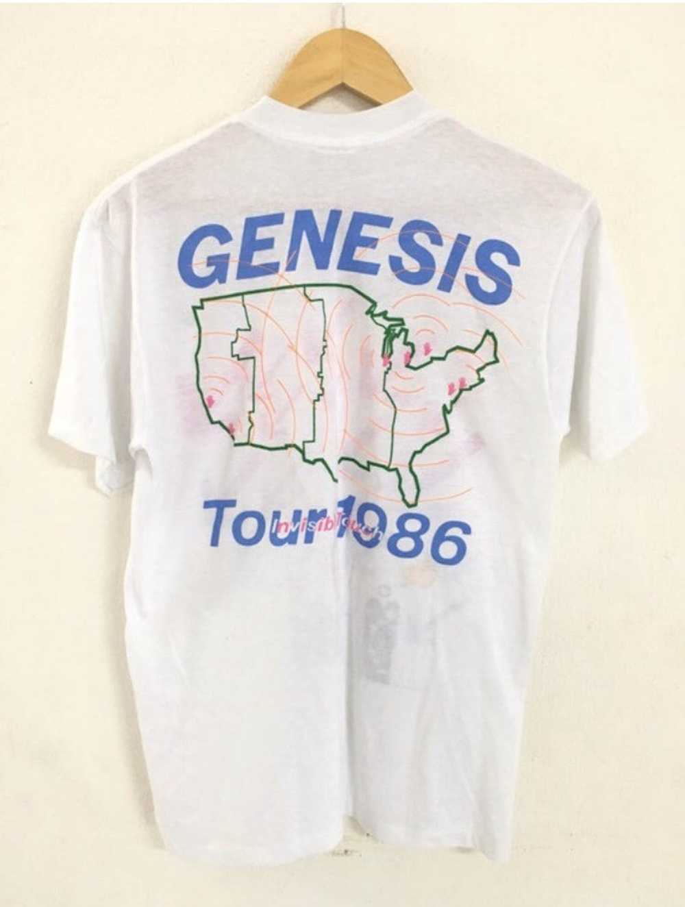 Band Tees Genesis Band tee... band tour 86 - image 2