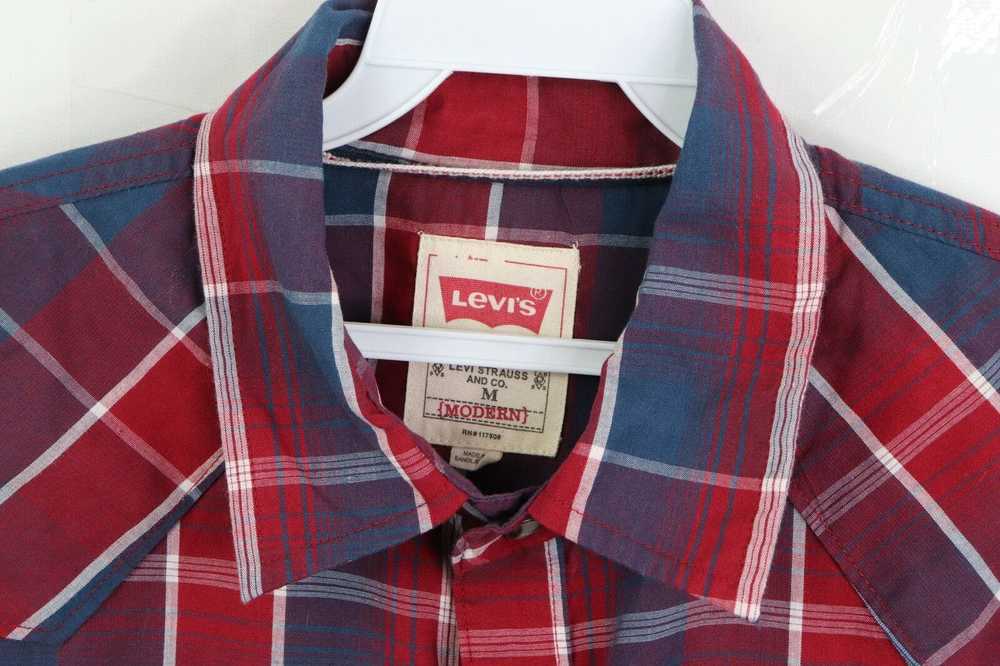 Levi's Levis Mens Modern Fit Pearl Button Western… - image 3