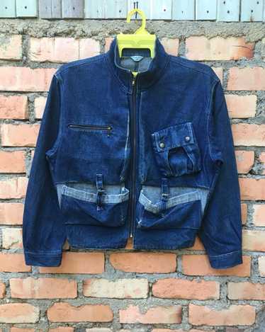 Gradient Denim Jacket 'Sapporo' – Japan-Clothing