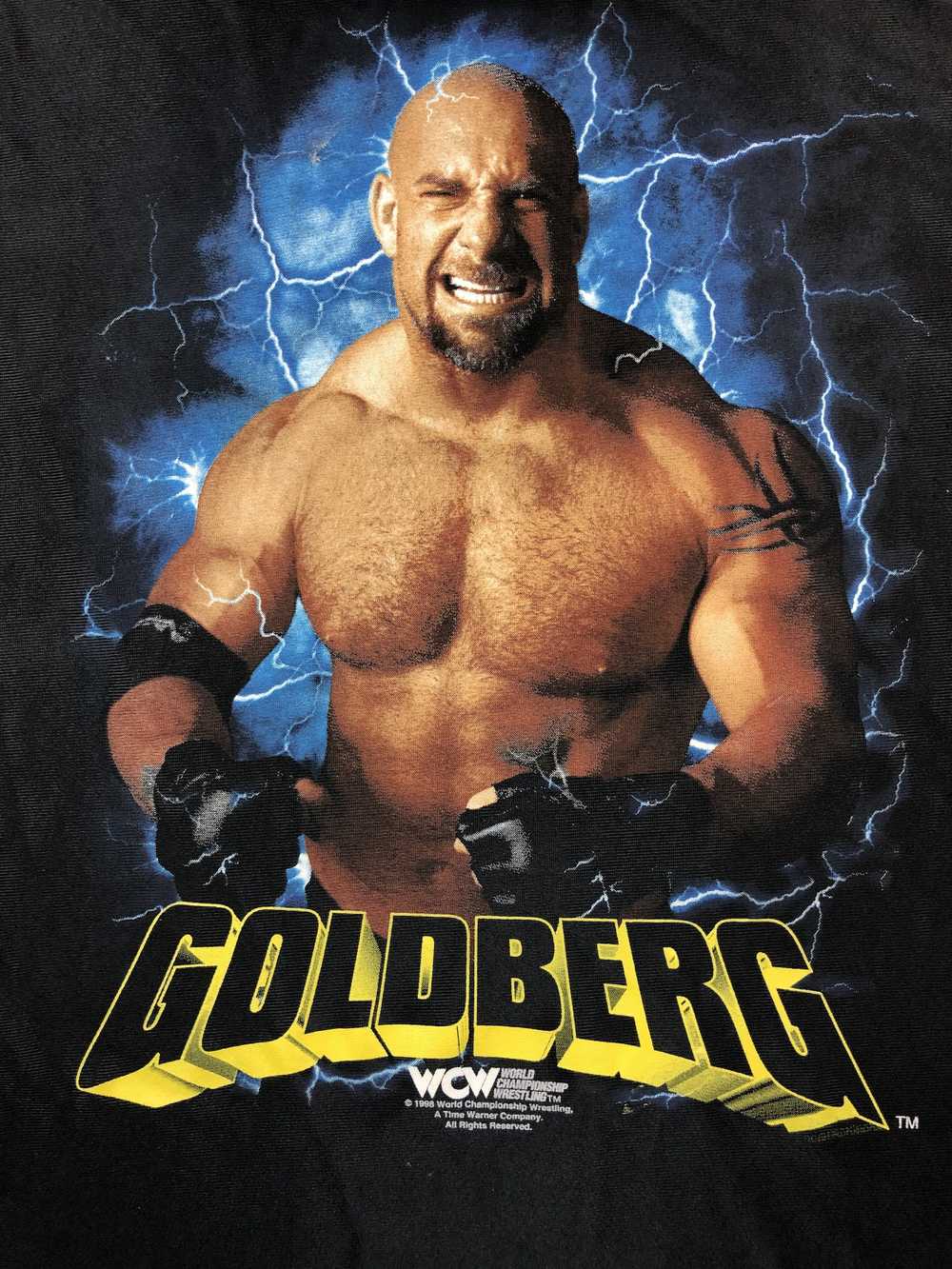 Vintage × Wcw/Nwo × Wwe Goldberg Wrestling 1998 J… - image 2