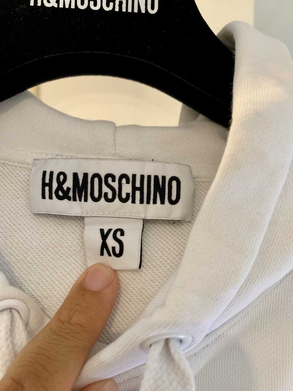 H&M × Moschino Moschino x H&M MTV White hoodie - image 4