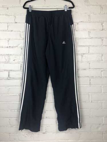 Adidas Navy Blue Wide Adidas Pants