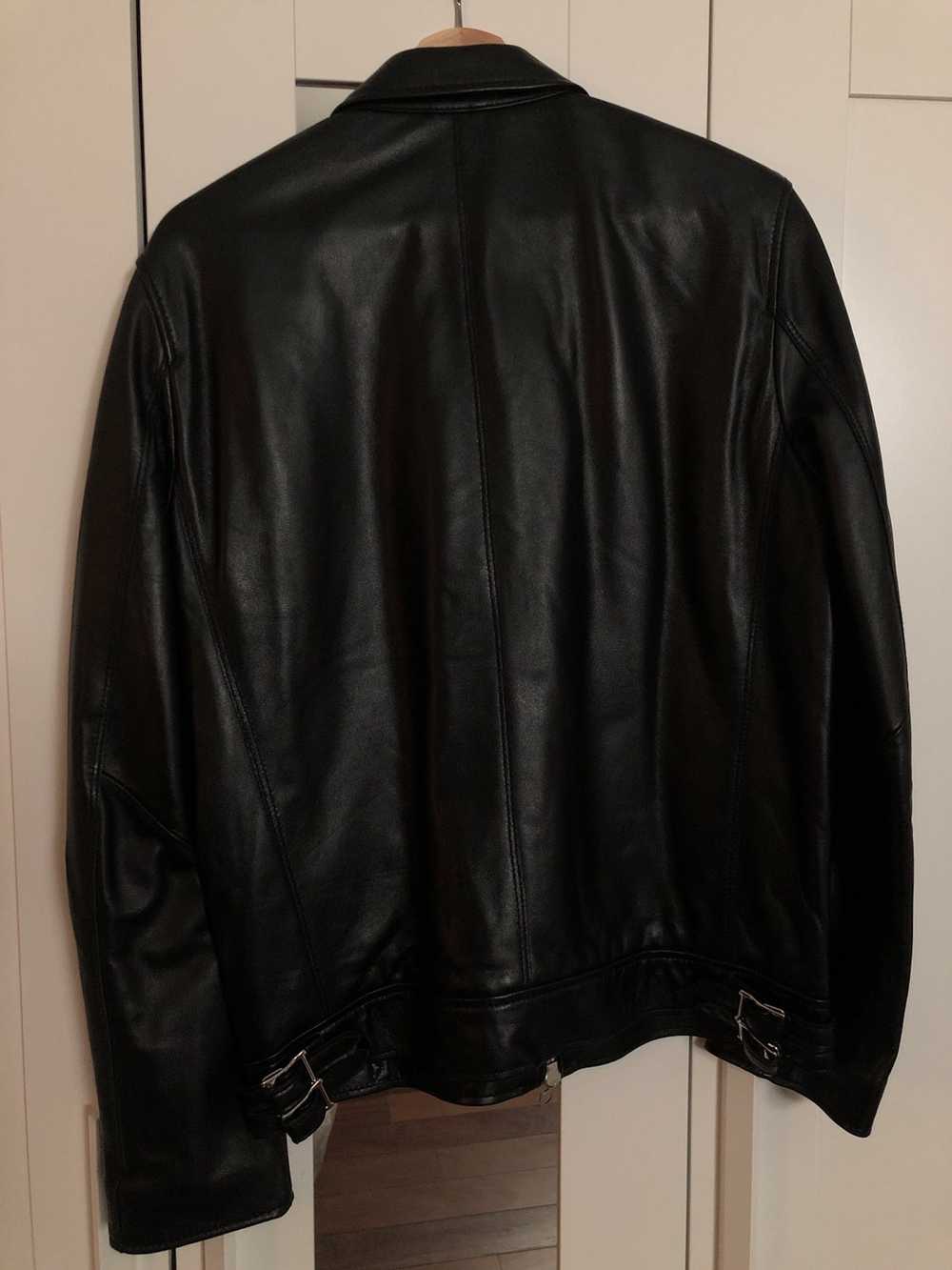 Nano Universe Nano Black Leather Jacket - image 2