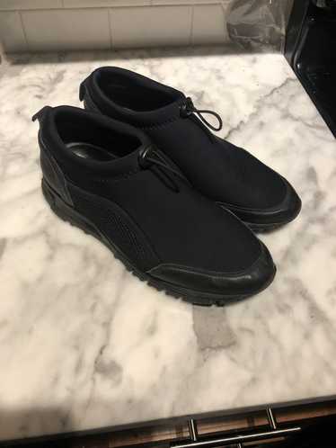 Lanvin Lanvin Leather Trimmed Sock Sneaker Size US