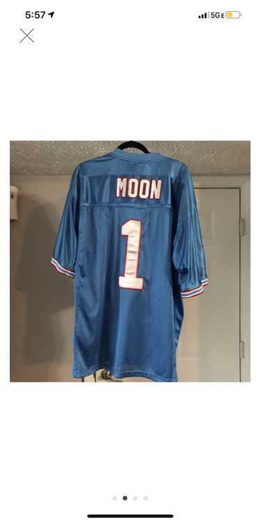 Mitchell & Ness Warren Moon Jersey patched throwba