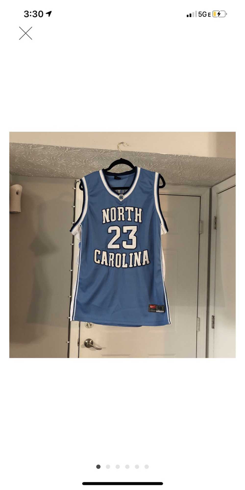 Nike Jordan North Carolina collage Jersey - image 1