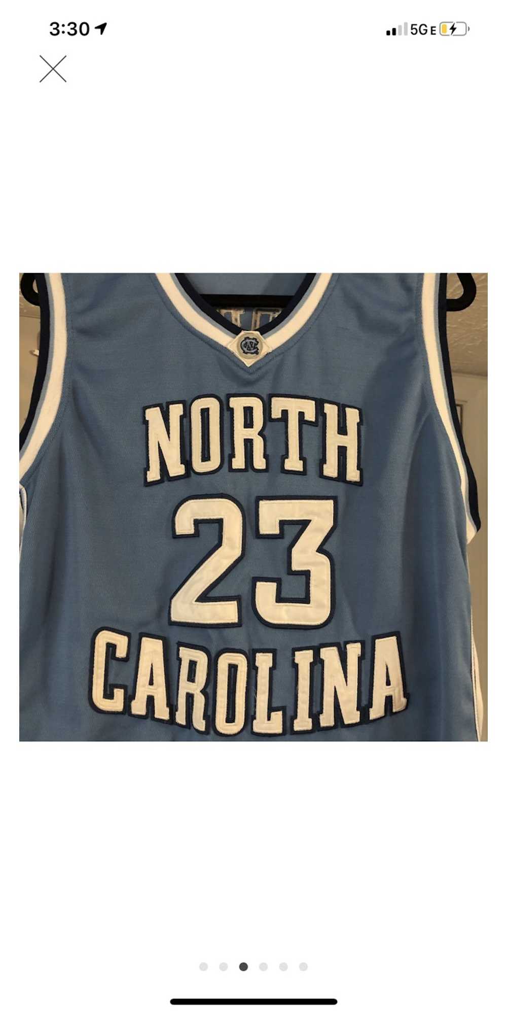 Nike Jordan North Carolina collage Jersey - image 2