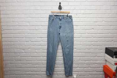 90s levis 512 stained denim jeans size 35/36 - image 1