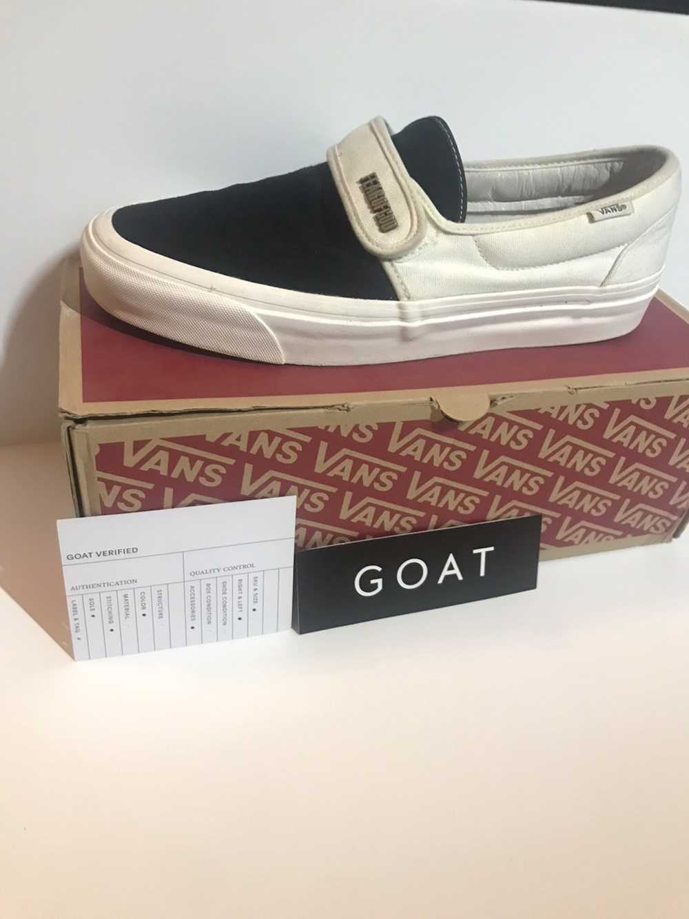 Fear × Fear of God × Vans Fear of god slip on 47 … - image 1