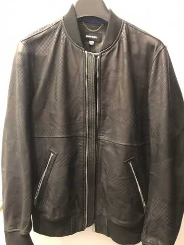Vintage diesel leather jacket - Gem
