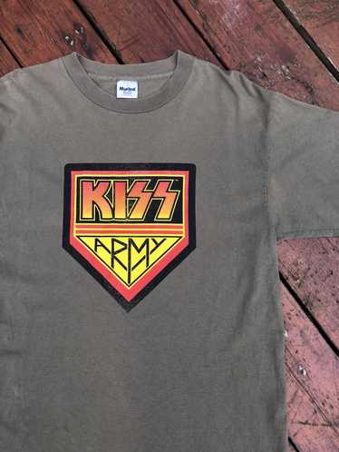 Band Tees × Vintage Vintage 1996 Kiss Army Concer… - image 1