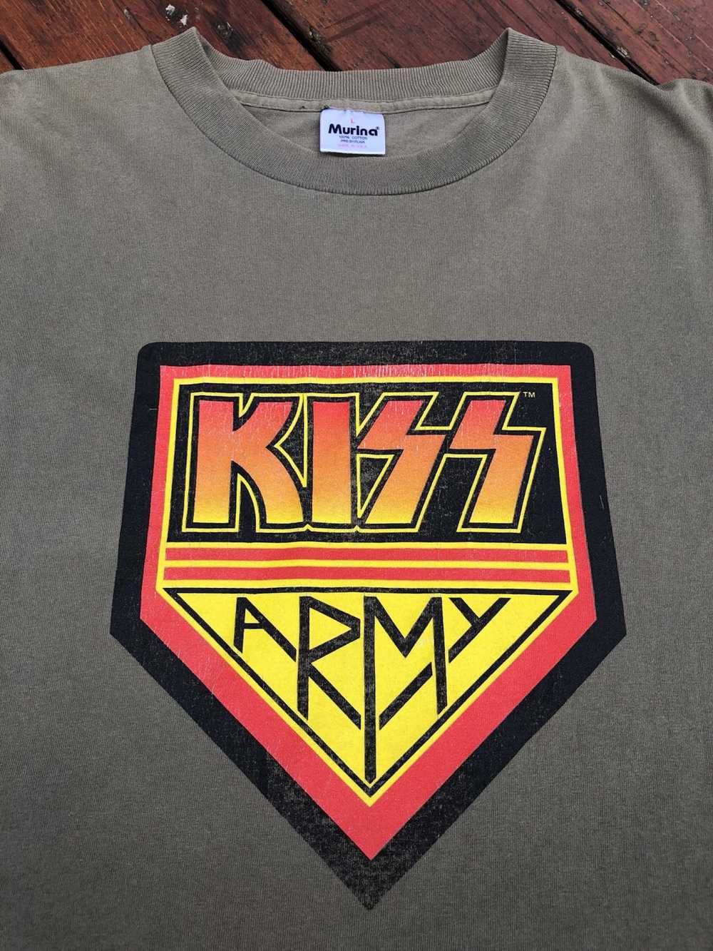 Band Tees × Vintage Vintage 1996 Kiss Army Concer… - image 5