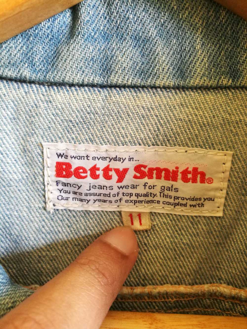 Denim Jacket × Japanese Brand Betty Smith Jacket - image 4