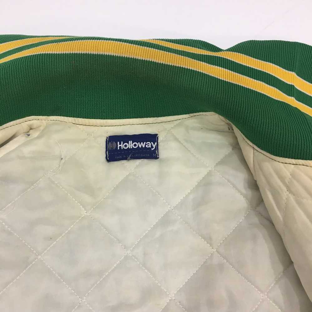 Holloway Holloway Men Green SATIN Jacket Weyerhae… - image 9
