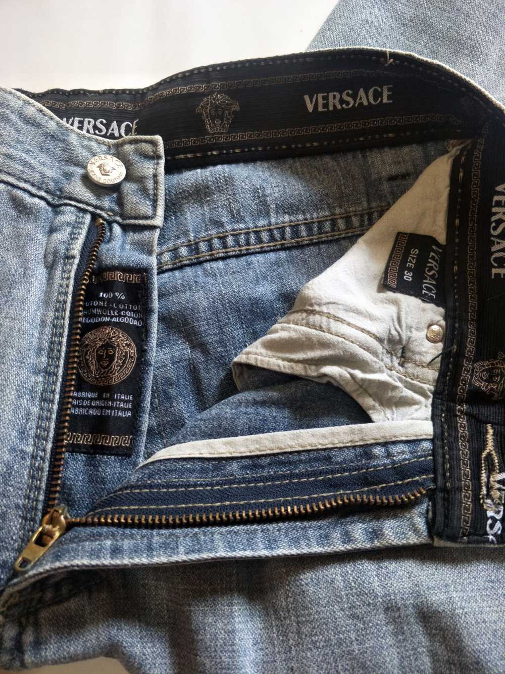 Versace Versace Denim Jeans - image 7