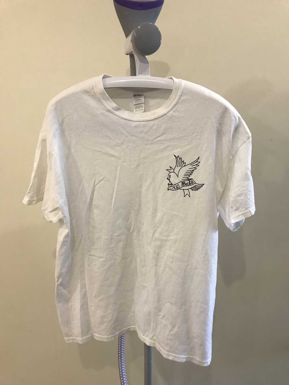 LIL PEEP *SOLD* [Final Price]Crybaby white t - Gem